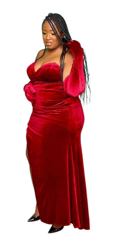 Where fairytale meets couture. Xion is a breathtaking statement piece, adorned with shimmering floral embroidery and 3D satin blossoms cascading across an illusion bodice. The soft off-the-shoulder neckline highlights the collarbone, while silver-toned sequins catch the light from every angle.Romantic, ethereal, and unmistakably luxe — this gown is made for magical entrances and unforgettable exits.